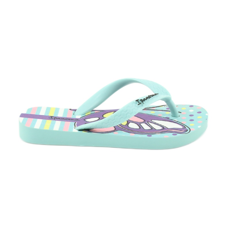Flip-flops fjäril Ipanema Temas KIDS 82773 violett grön