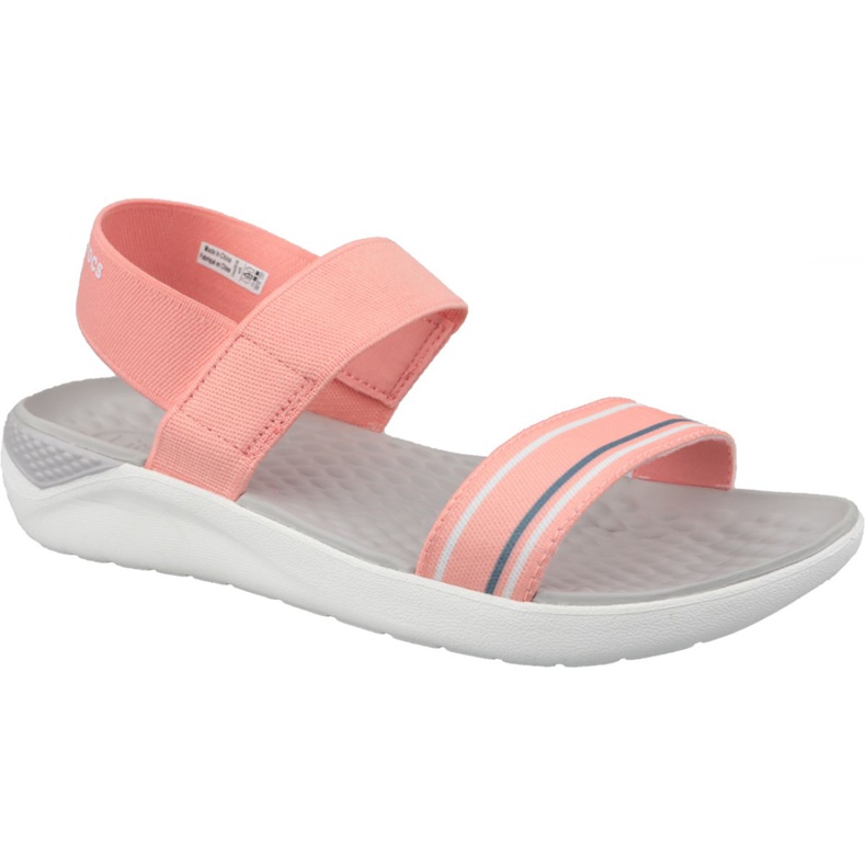 Crocs LiteRide Sandal W 205106-6KP orange sandaler rosa
