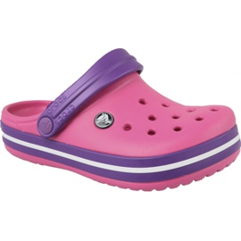 Crocs Crocband Clog Jr 204537-600 purpur rosa