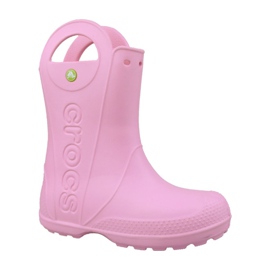 Crocs Handle It Rain Boot Kids Jr 12803-6I2 rosa