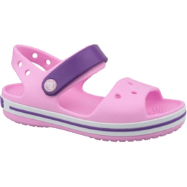 Crocs Crocband Sandal Barn 12856-6AI svart rosa