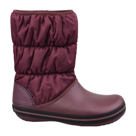 Crocs Winter Puff Boot W 14614-607 röd mångfärgad