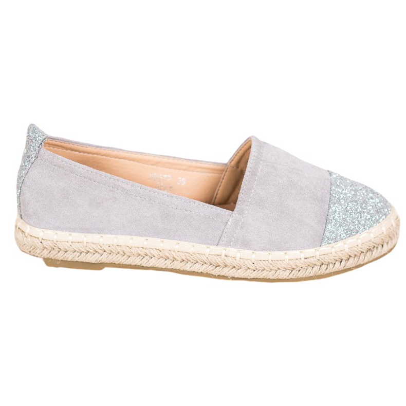 Seastar Espadriller med glitter grå
