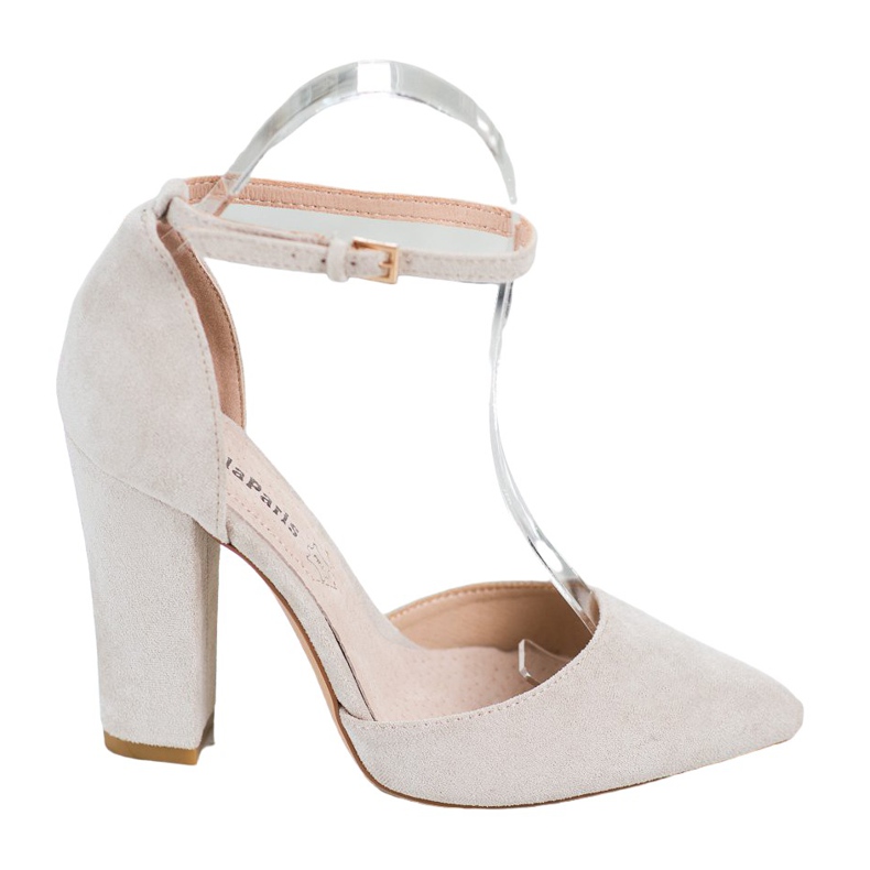 Bella Paris Högklackade pumps brun