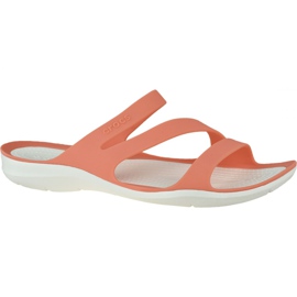 Crocs W Swiftwater Sandaler W 203998-82Q flerfärgad apelsin