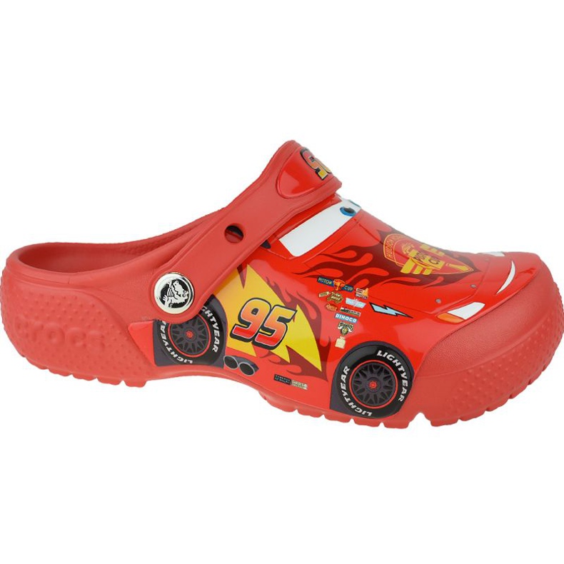 Crocs Fun Lab Cars Clog Jr 204116-8C1 röd
