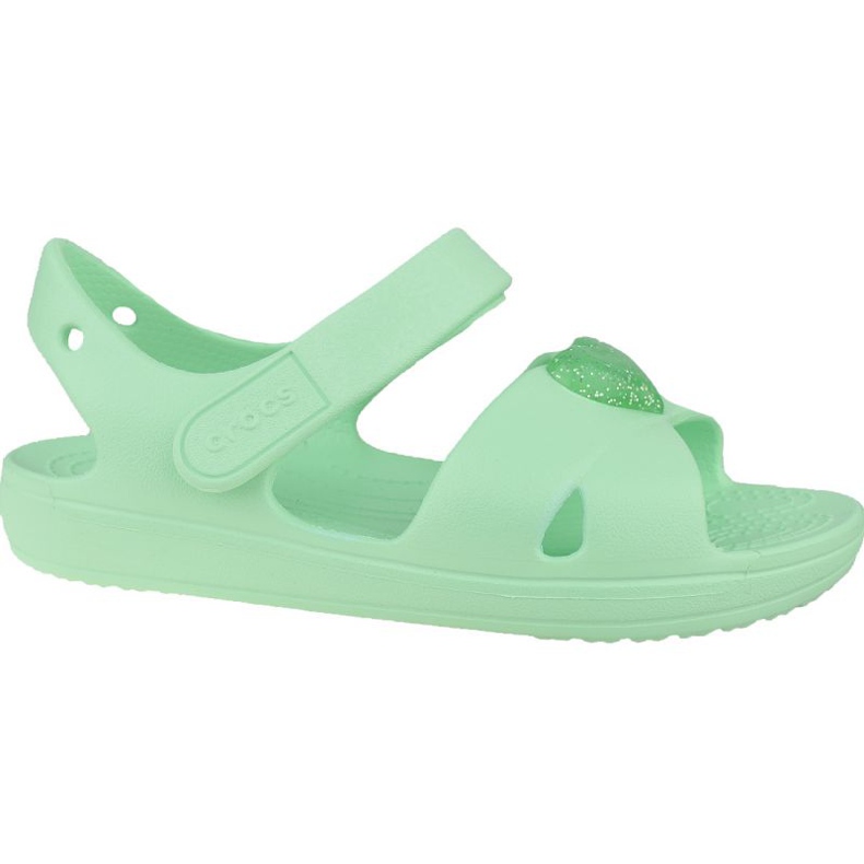Crocs Classic Cross-Strap Sandal K 206245-3TI ['blå'] grön