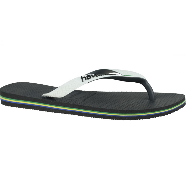 Havaianas Brasil Mix 4123206-0133 flip-flops vit svart