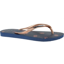 Havaianas Slim Nautial 4137125-1754 flip-flops purpur marinblå