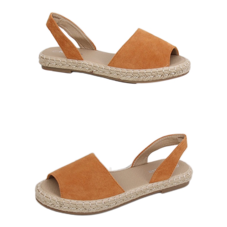 Utomhus espadriller kamel 99-26A kamel brun