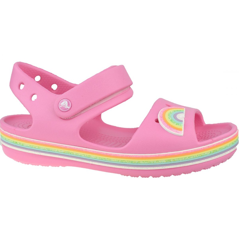 Crocs Imagination Sandal Ps 206145-669 svart rosa