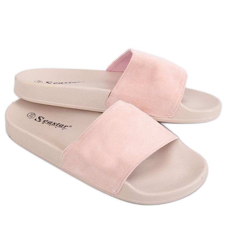 Enkla beige tofflor CK98 Beige II Kvalitet