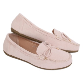 Kvinnors loafers beige LL97 Beige