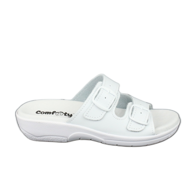 Comfooty Carolina profylaktiska vita tofflor