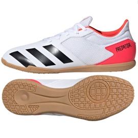 Inomhusskor adidas Predator 20.4 I Sala M EG0926 mångfärgad vit