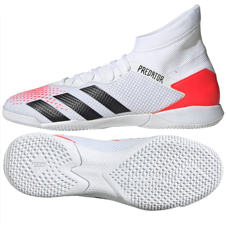 Inomhusskor adidas Predator 20.3 In M EG0916 röd vit