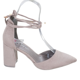 Seastar Bundna grå pumpar