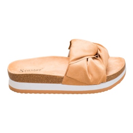 Seastar Casual mocka tofflor brun
