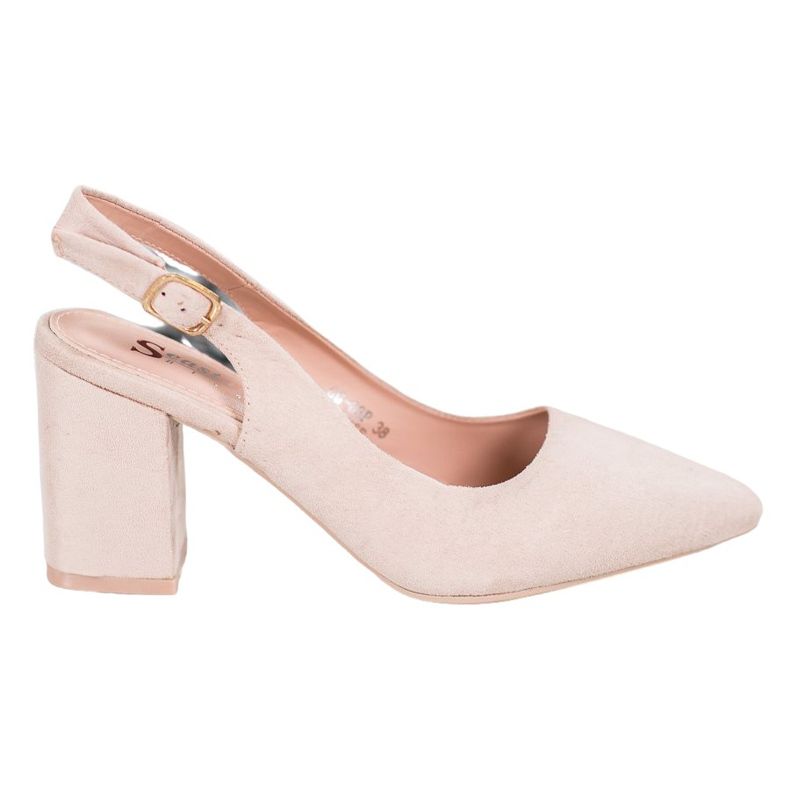 Seastar Mockapumpar med öppen klack brun