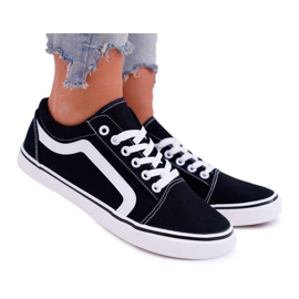 NEWS Svarta Bestro -sneakers för kvinnor