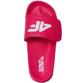 4F Jr HJL20 JKLD003 55S tofflor röd mångfärgad