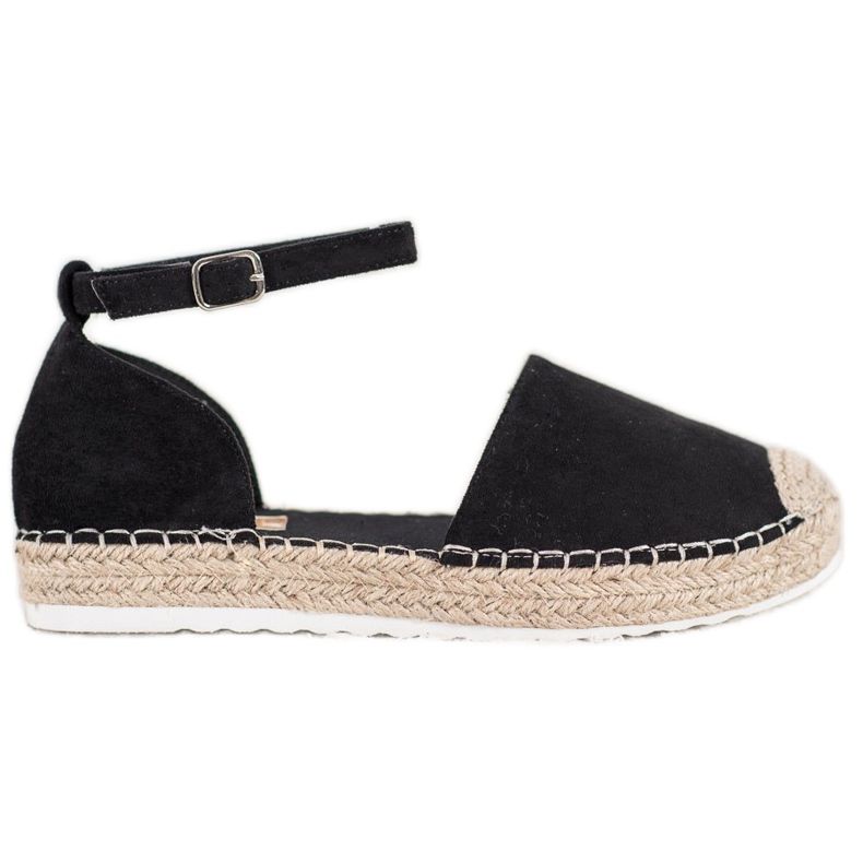 Seastar Mocka Espadrilles Med Spänne svart