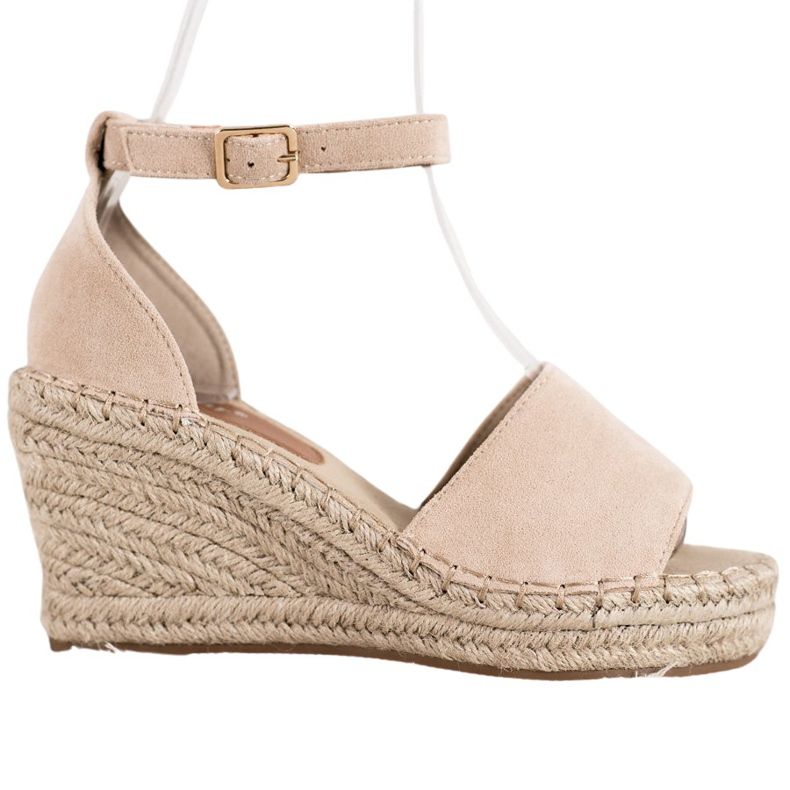 Seastar Sandaler på halmkilen brun