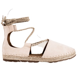 Seastar Mocka Espadrilles med bindning brun