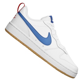 Nike Court Borough Low 2 (GS) Jr BQ5448-109 skor vit