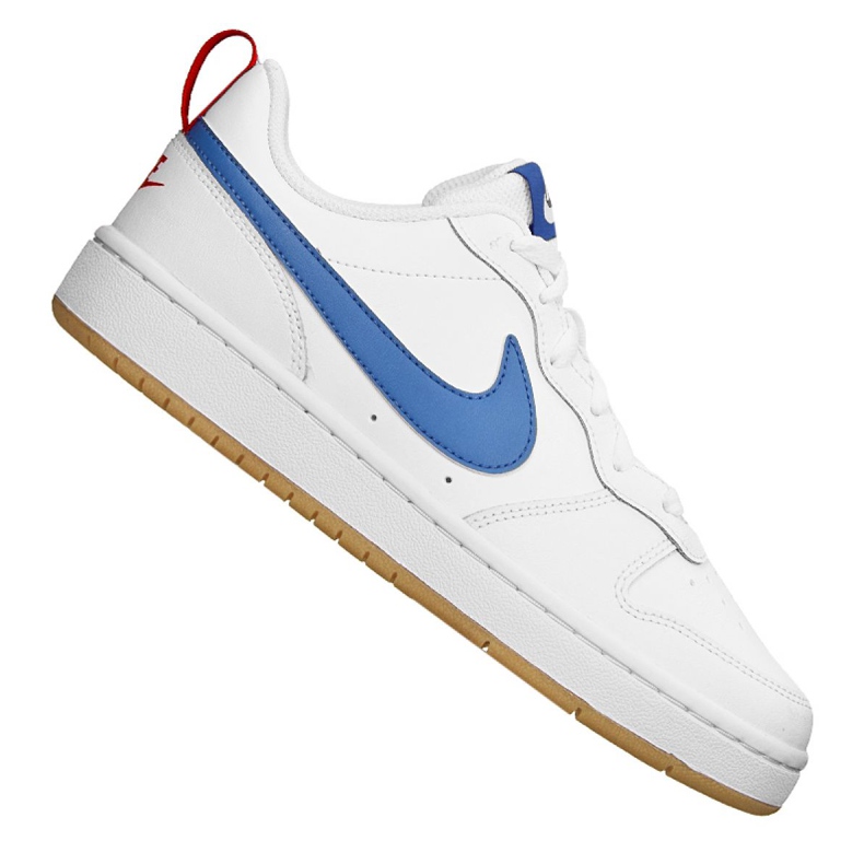 Nike Court Borough Low 2 (GS) Jr BQ5448-109 skor vit