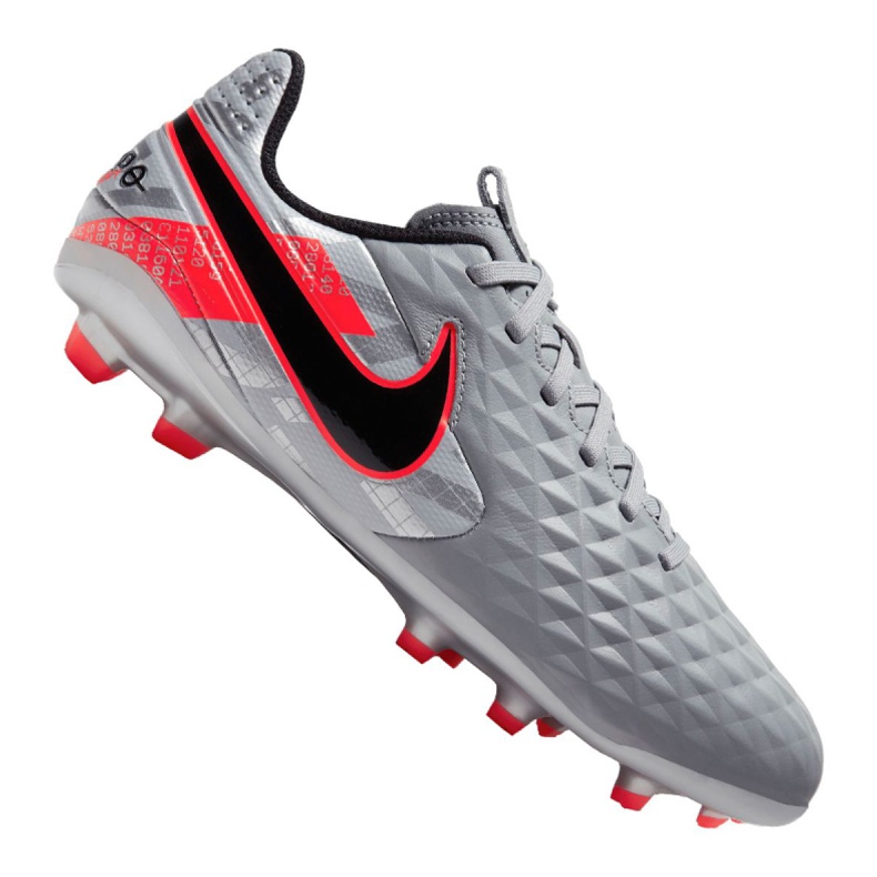 Nike Legend 8 Academy Mg Jr AT5732-906 fotbollsskor mångfärgad silver-