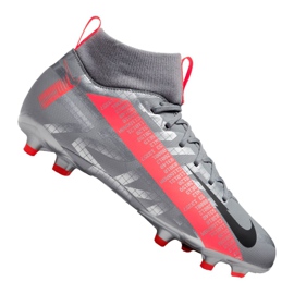 Nike Superfly 7 Academy Mg Jr fotbollsskor AT8120-906 mångfärgad silver-