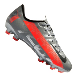 Nike Vapor 13 Academy Mg Jr fotbollsskor AT8123-906 mångfärgad grå
