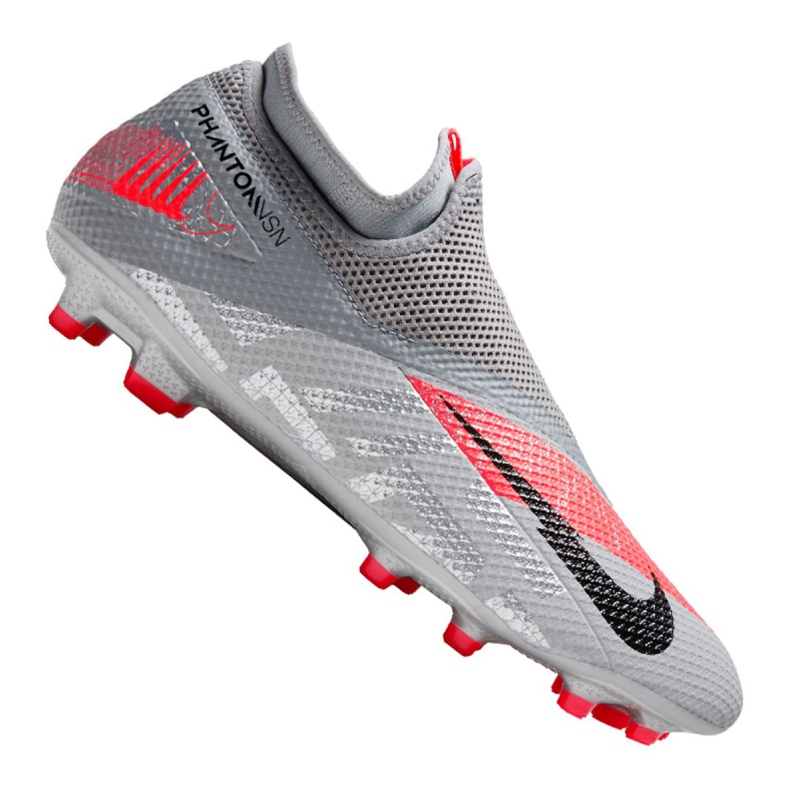 Nike Phantom Vsn 2 Academy Df Mg M CD4156-906 fotbollsskor mångfärgad grå