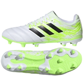 Adidas Copa 20.3 Fg M G28553 fotbollsskor mångfärgad vit