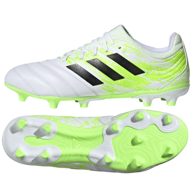 Adidas Copa 20.3 Fg M G28553 fotbollsskor mångfärgad vit