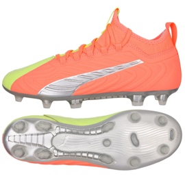 Puma One 20.3 Osg FG / AG M 105961 01 fotbollsskor mångfärgad orange
