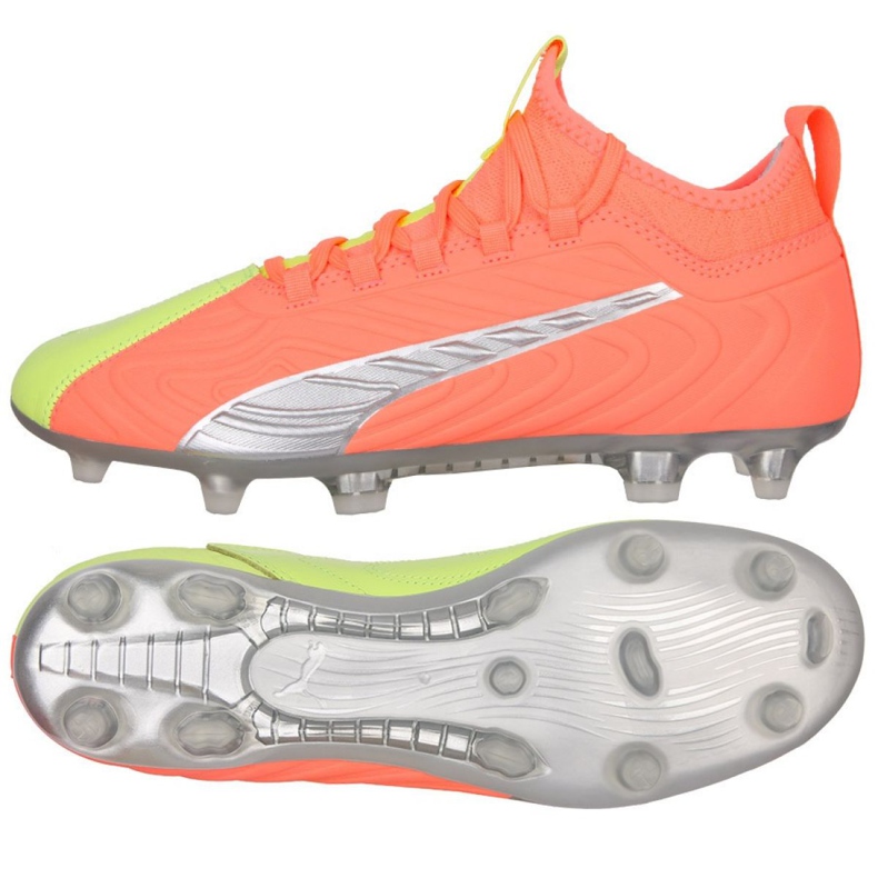 Puma One 20.3 Osg FG / AG M 105961 01 fotbollsskor mångfärgad orange