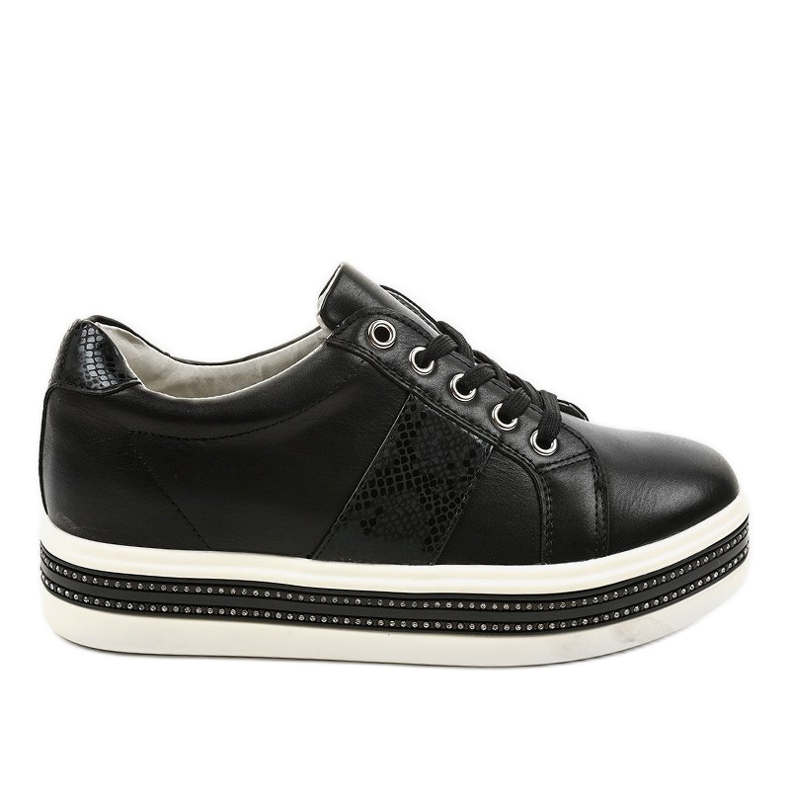 Svarta sportskor sneakers HQ996