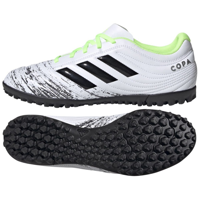 Adidas Copa 20.4 Tf M G28520 fotbollsskor mångfärgad vit
