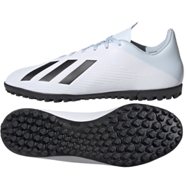 Adidas X 19.4 Tf M FV4629 fotbollsskor mångfärgad vit