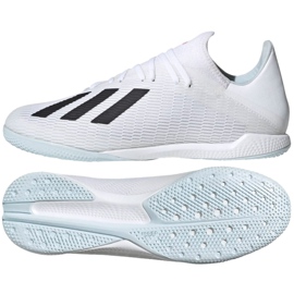 Inomhusskor adidas X 19.3 In M EG7153 mångfärgad vit