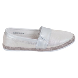 Evento Bekväma Silver Slipons grå