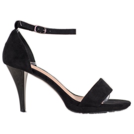 Sexiga svarta höga klackar från VINCEZA