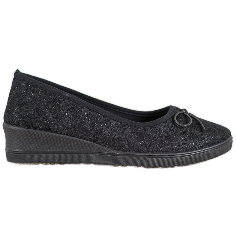 Evento Vinceza glitter pumps svart