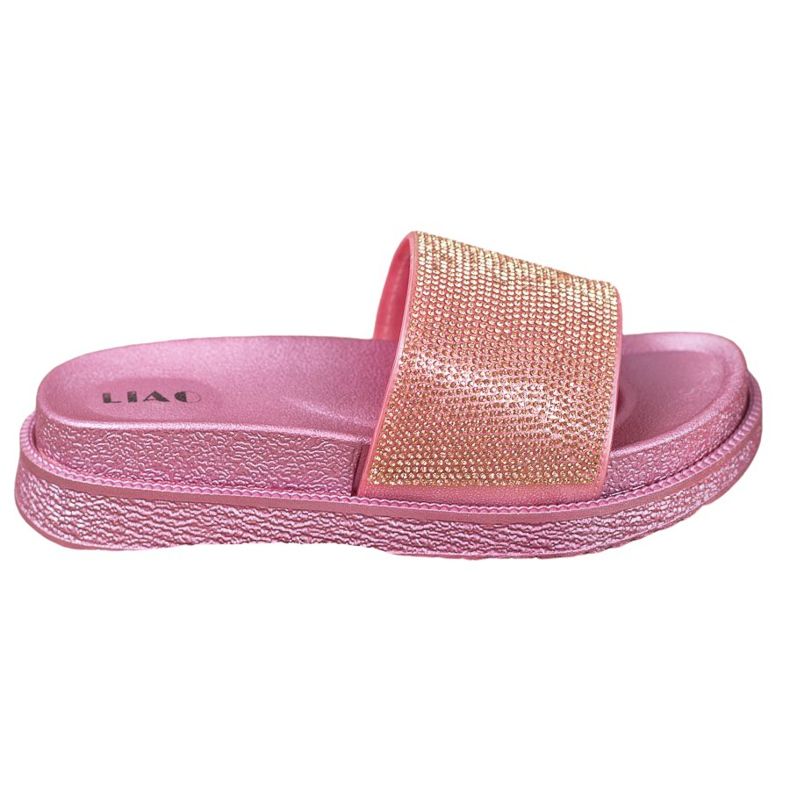 SHELOVET Tofflor På En Hög Plattform rosa