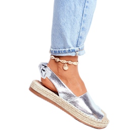 FRJ Silver Contour Espadrilles för kvinnor grå