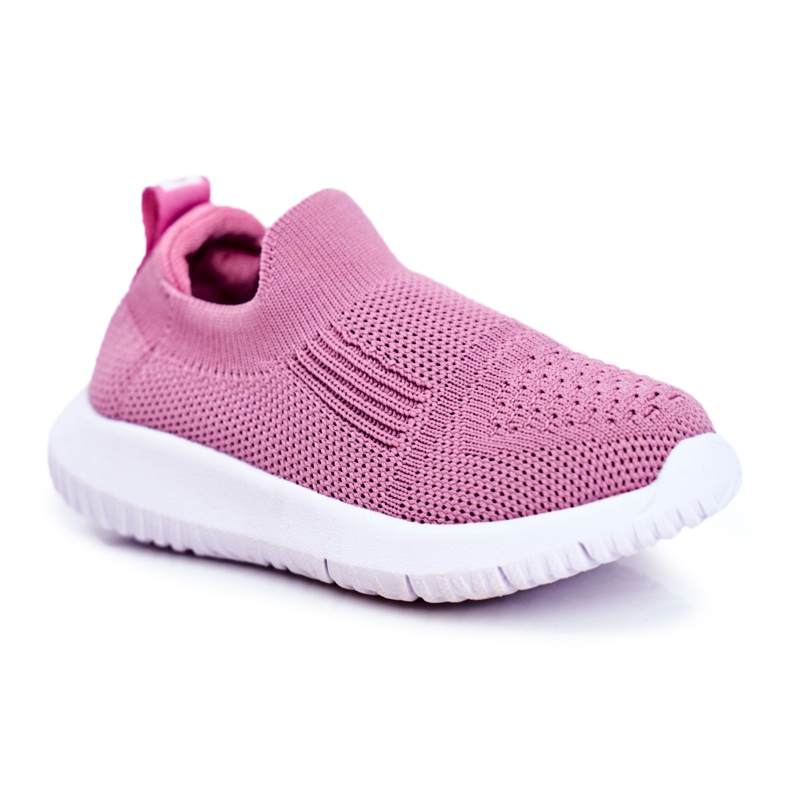 Apawwa Sportbarnskor Slip-On Pink Eltros rosa