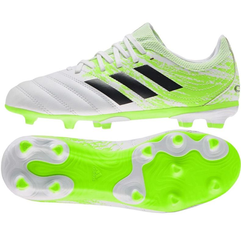 Adidas Copa 20.3 Fg Jr EF1913 fotbollsskor mångfärgad grön