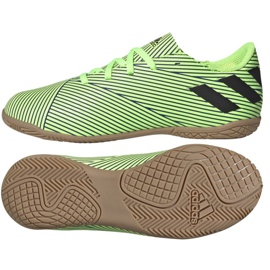 Inomhusskor adidas Nemeziz 19.4 I Jr FV4012 mångfärgad grön